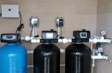sistema de filtración, suavizado y esterilización de agua