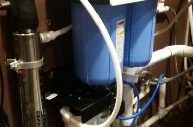 sistema de filtración y esterilización de agua