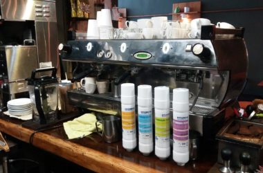 sistema de purificación de agua para cafetería